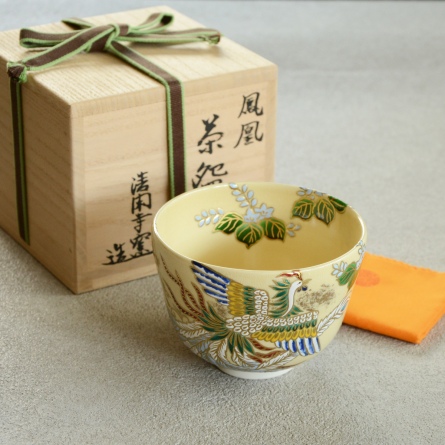茶碗 色絵 鳳凰 茶器＆茶道具 抹茶碗 - Sazen Tea