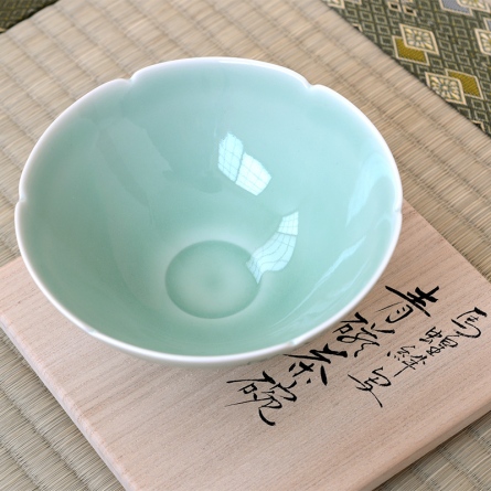 茶碗 大名物 青磁 馬蝗絆写 茶器＆茶道具 抹茶碗 - Sazen Tea