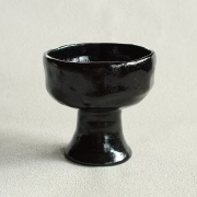 Kuro Raku Chawan Bajōhai